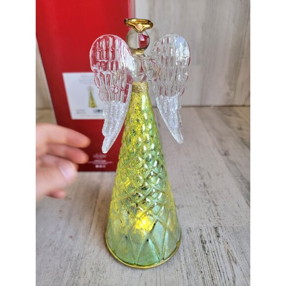 Lenox radiant light Angel lit figurine Xmas home decor religious - Picture 5 of 7